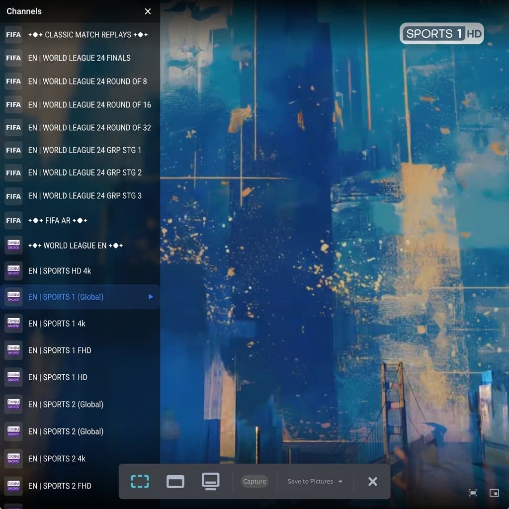 Vanto Player Linux Desktop Application Interface